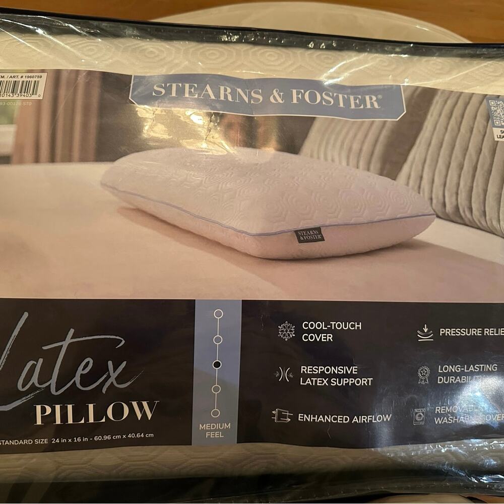 Stearns And Foster Latex Cooling  Pillow